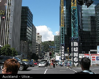 Auckland - Ulice...